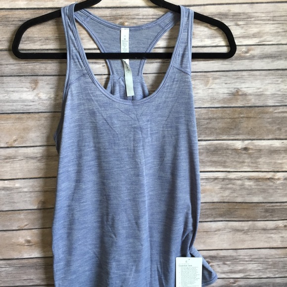 Nwt lululemon HRPU heathered purple essential tank - Picture 2 of 7